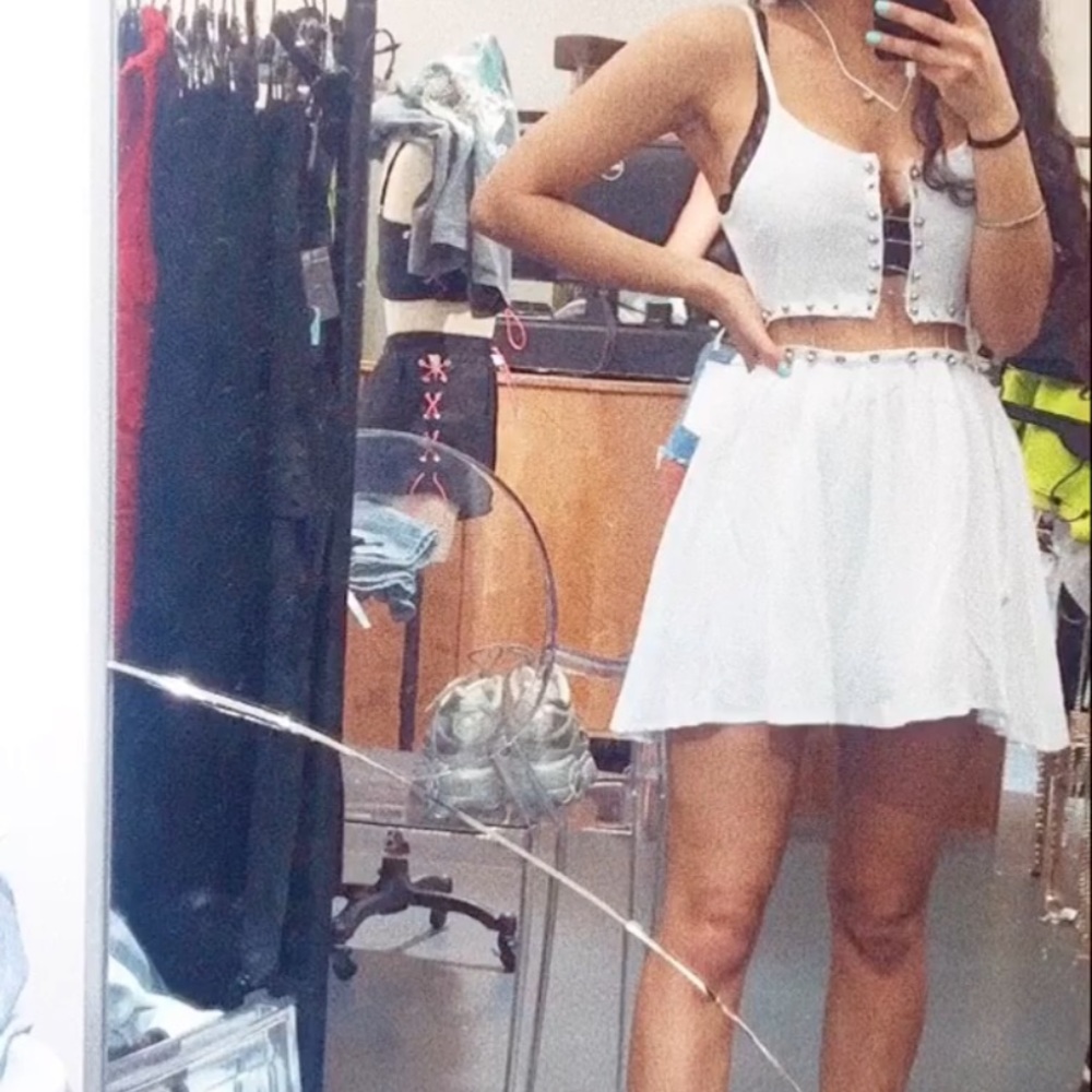LF STORES white dress